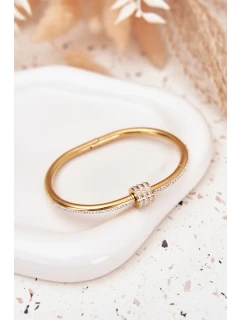 Dámský náramek s model 21776877 z nerezové oceli zlatý - Boto