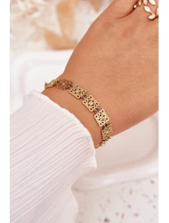 model 21776909 dámský náramek se zirkony chirurgická ocel zlatá - Boto