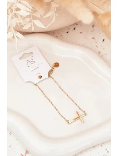 Náramek s  ocel Zlato model 21776919 - Boto