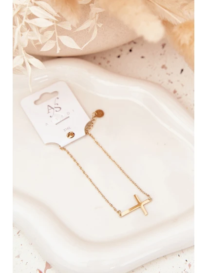 Náramek s  ocel Zlato model 21776919 - Boto