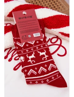 Pánské Vánoční ponožky Červený model 21786677 - Aura.via
