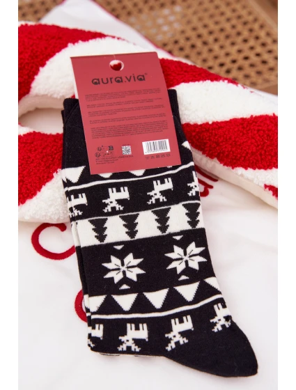Pánské Vánoční Ponožky S Černé model 21786692 - Aura.via