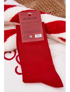 Pánské vánoční ponožky S model 21786722 Merry Christmas Červené - Aura.via