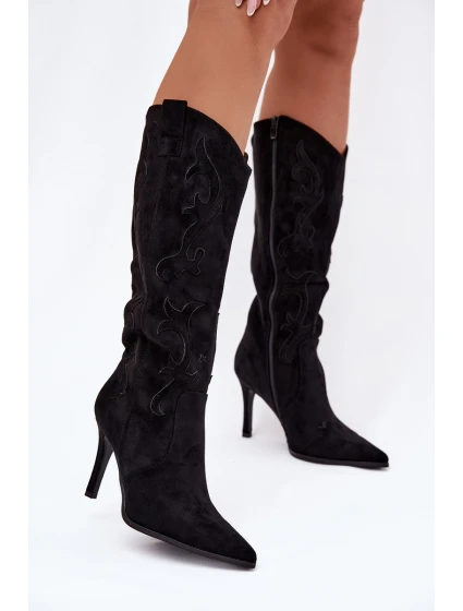 Dámské na kovbojky z eko model 21788069 - Boto