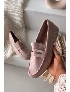 Dámské z eko semiše Špinavě růžová model 21900438 - Boto