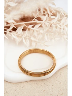 Dámský náramek ze nerezové oceli zlatý