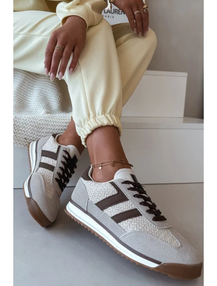 Dámské sportovní tenisky béžové model 21919356 - Boto