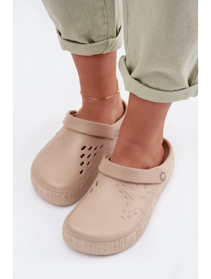 Dámské boty z Big Star Béžové model 22009899 - Big Star Shoes