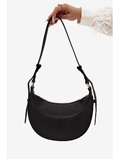 Malá taška z imitace kůže Černá model 22220919 - Flora&Co