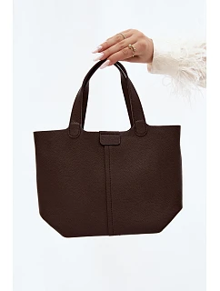 Kožená kabelka v hnědé model 22220927 - Flora&Co