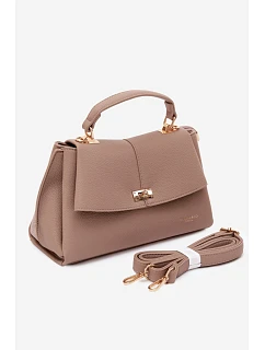 Dámská kabelka z umělé kůže Béžová model 22221035 - Flora&Co