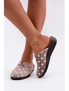 Dámské pantofle model 22359932 šedé - Inblu