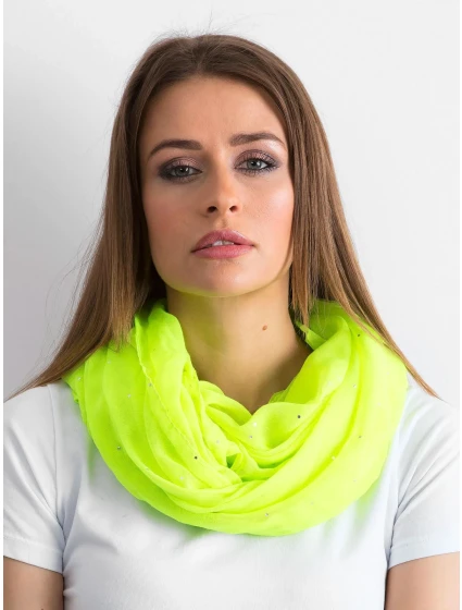 Šátek AT CH model 19585727 fluo žlutý - FPrice