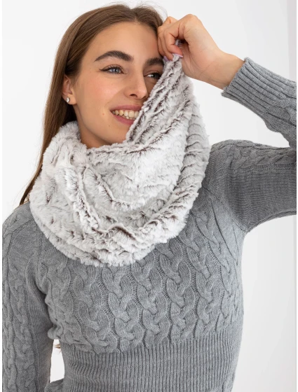 Tunelová šála AT KM model 21370601 bílá - FPrice