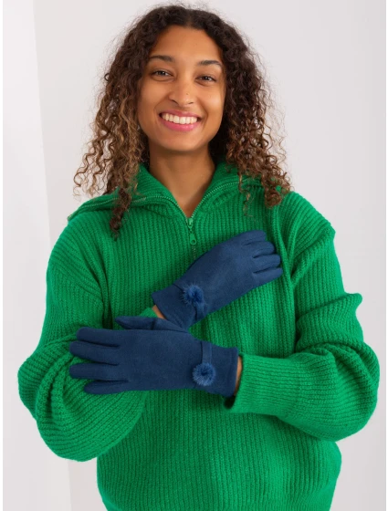 Rękawiczki AT RK model 19381301 ciemny niebieski - FPrice