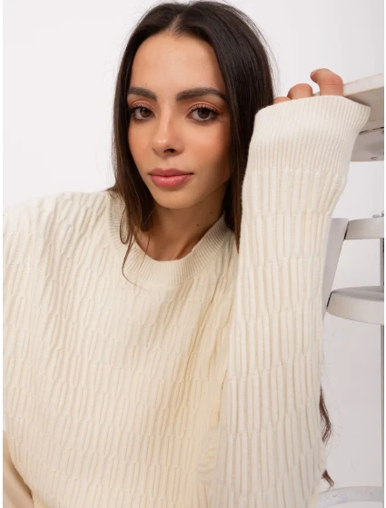 Sweter AT SW model 20218515 jasny beżowy - FPrice