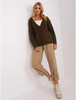 Sweter AT SW model 18955375 khaki - FPrice