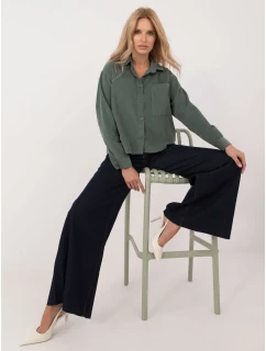 Koszula model 20497638 ciemny zielony - FPrice