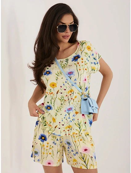 Bluzka model 22076791 jasny żółty - FPrice