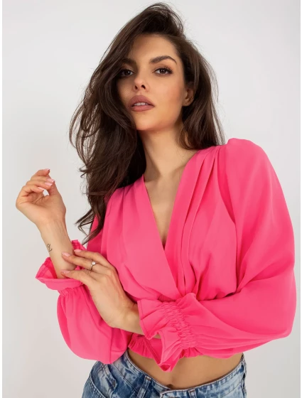 Bluzka DHJ BZ model 18484466 fluo różowy - FPrice