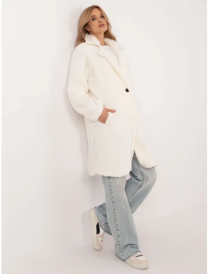 Kabát DHJ PL model 20692128 ecru - FPrice