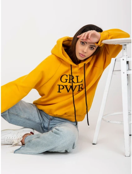 Dámská mikina EM BL  tmavě žlutá  model 18027361 - FPrice