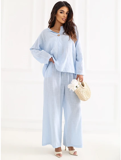 Bluzka IT BZ model 22084296 jasny niebieski - FPrice