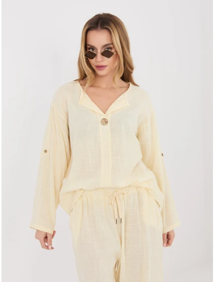 Bluzka IT BZ model 22031417 jasny żółty - FPrice