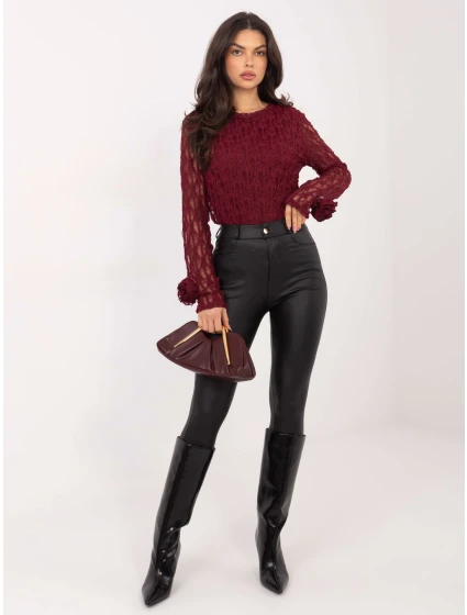 Bluzka IT BZ model 21807975 bordowy - FPrice