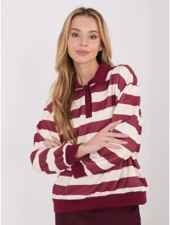 Bluzka IT BZ model 21834278 bordowy - FPrice