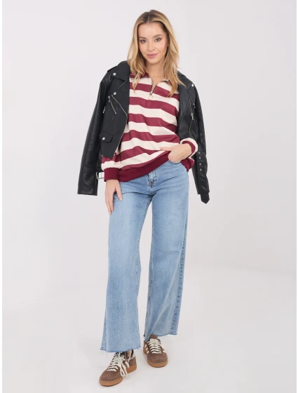 Bluzka IT BZ model 21834310 bordowy - FPrice