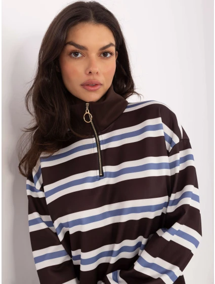 Bluzka IT BZ  ciemny brązowy model 21834256 - FPrice