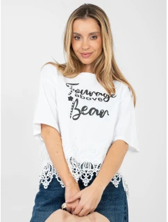 Bluzka IT BZ model 21934252 biały - FPrice