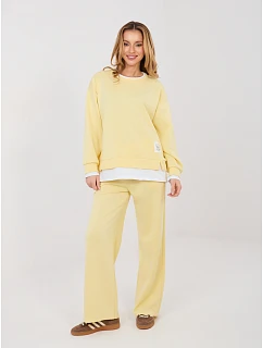 Spodnie dresowe IT DR model 22067048 jasny żółty - FPrice