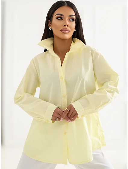 Koszula IT KS model 22084298 jasny żółty - FPrice