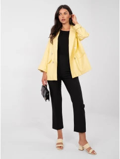 Marynarka IT MA model 21895761 jasny żółty - FPrice