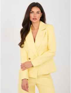 Marynarka IT MA model 21914586 jasny żółty - FPrice