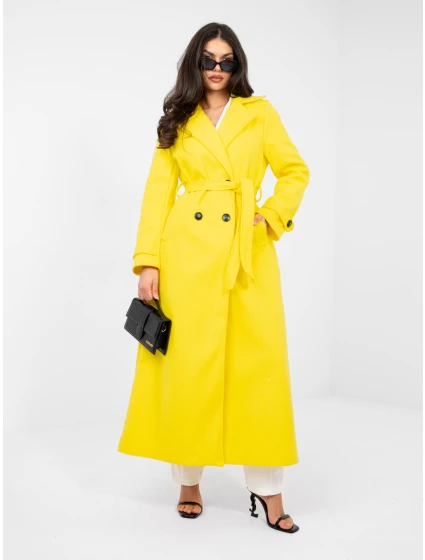 Płaszcz IT PL model 22002680 fluo żółty - FPrice