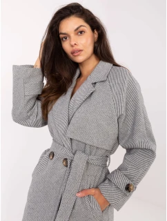 Płaszcz IT PL model 21302313 biało szary - FPrice