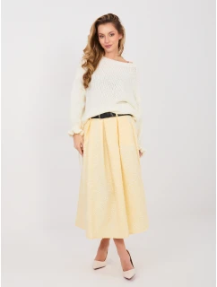 Spódnica IT SD model 21954214 jasny żółty - FPrice