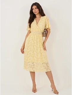 Sukienka IT SK model 22109919 jasny żółty - FPrice