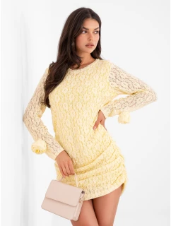 Sukienka IT SK model 21895843 jasny żółty - FPrice