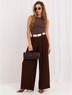 Spodnie IT SP model 22224967 ciemny brązowy - FPrice