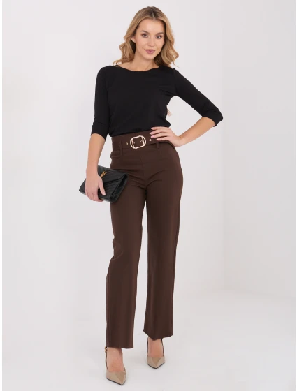 Spodnie IT SP model 21782432 brązowy - FPrice