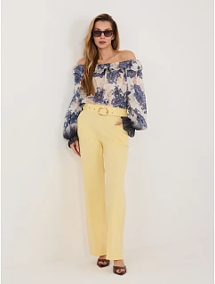 Spodnie IT SP  jasny żółty model 22041071 - FPrice