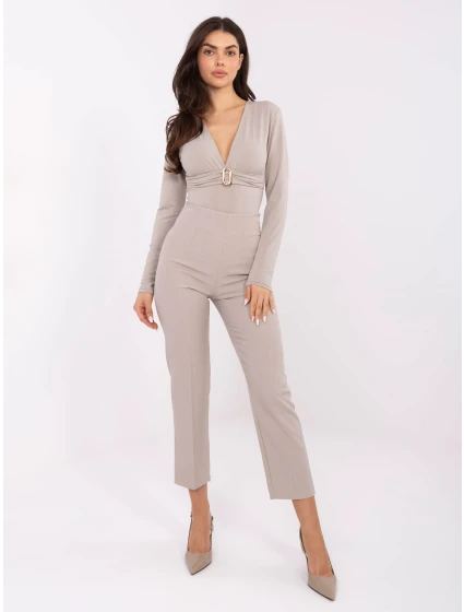 Spodnie IT SP model 21766286 jasny beżowy - FPrice