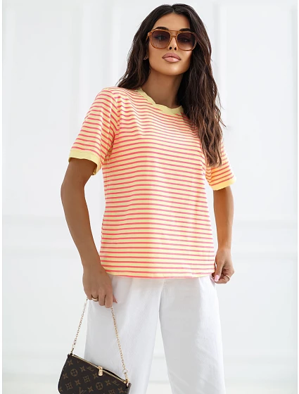 T shirt IT TS model 22084199 żółty - FPrice