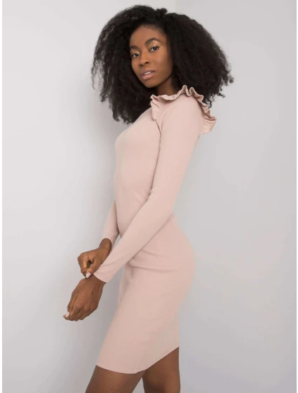 Šaty LA SK model 16732657 béžová - FPrice