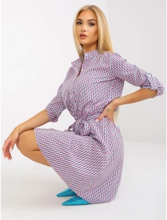 Šaty LK SK model 17407825 bílá a růžová - FPrice