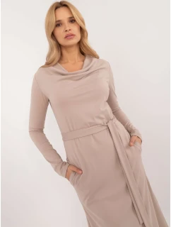 Šaty LK SK model 20549250 béžové - FPrice